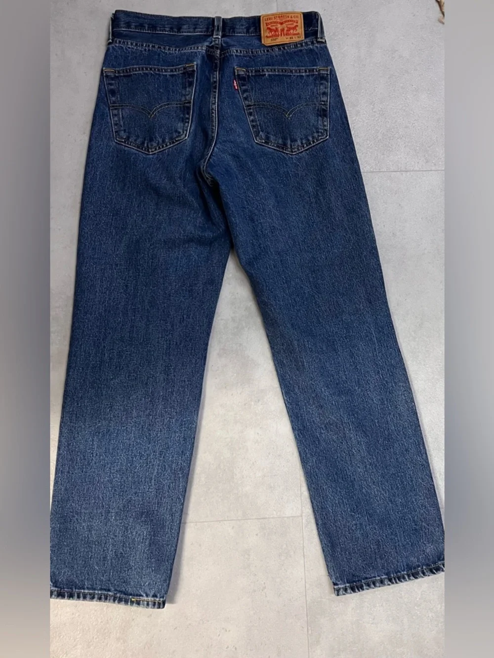 VTG‎ Levis 550 Jeans Mens 31X32 Blue Relaxed Fit Tapered Leg 90s Y2K